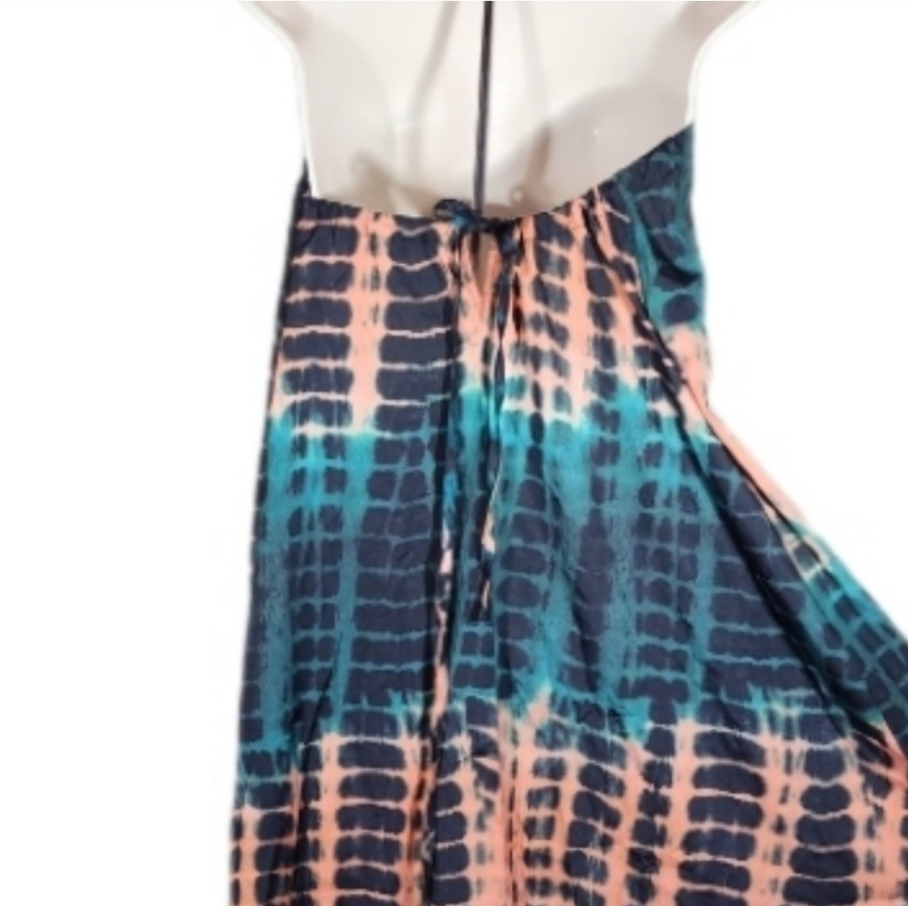 Shein Dress Halter Split Thigh Slit Maxi Green Size S - Picture 11 of 15